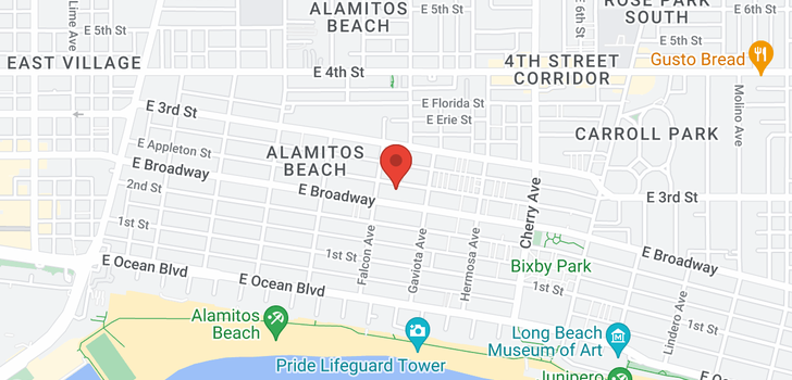 map of 15301532 Appleton Long Beach, CA 90802